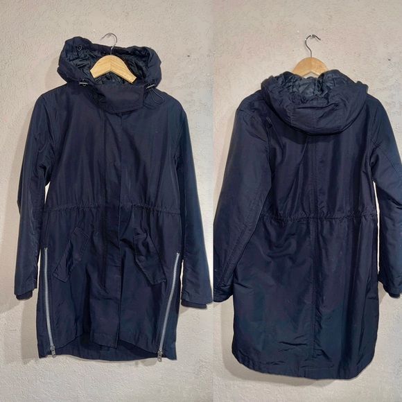Madewell | Field Parka In Black Size: Small - Picture 2 of 4